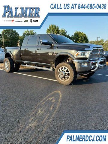Brilliant Black Crystal Pearlcoat 2016 RAM 3500 Pickup Truck Four-Wheel Drive 6-Speed Automatic