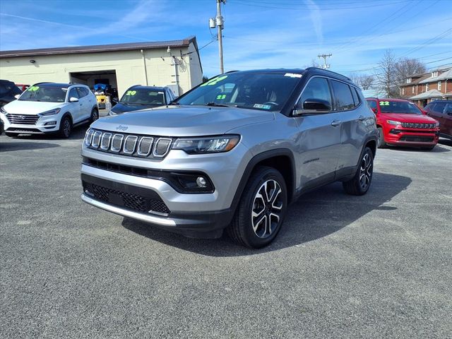 Used 2022 Silver Jeep Limited image 3