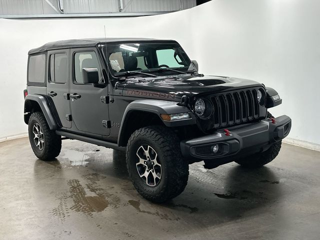 2022 Jeep Wrangler Unlimited Rubicon Black at Klick Lewis Buick Chevrolet