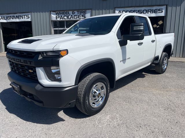 2020 Chevrolet Silverado 2500HD Work Truck - Summit White exterior view 3