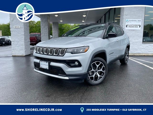 Silver Zynith Metallic Clearcoat 2025 Jeep Compass SUV / Crossover Four-Wheel Drive 8-Speed Automatic