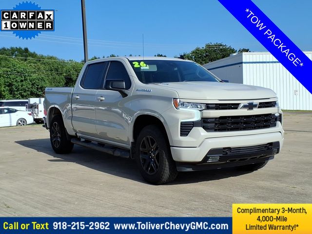 White Sands 2026 Chevrolet Silverado 1500 Pickup Truck Four-Wheel Drive 8-Speed Automatic