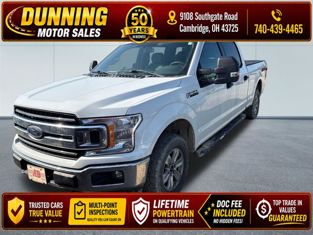 Oxford White 2018 Ford F-150 XLT SuperCrew LB 4WD Pickup Truck Four-Wheel Drive Automatic