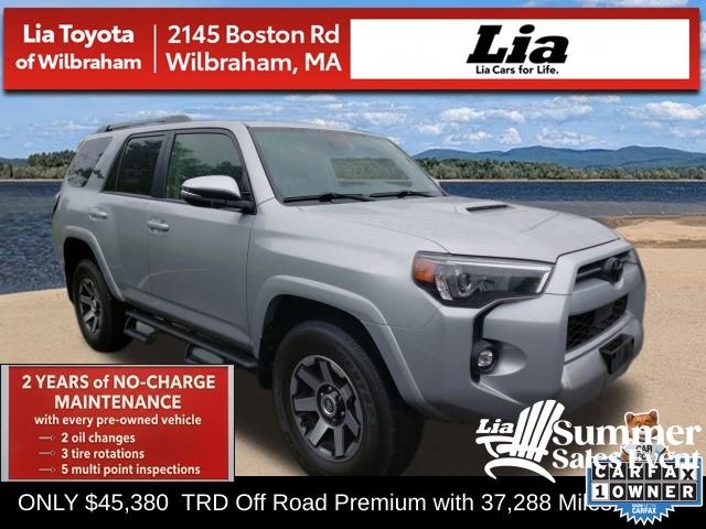 Classic Silver Metallic 2023 Toyota 4Runner SUV / Crossover Four-Wheel Drive 5-Speed Automatic