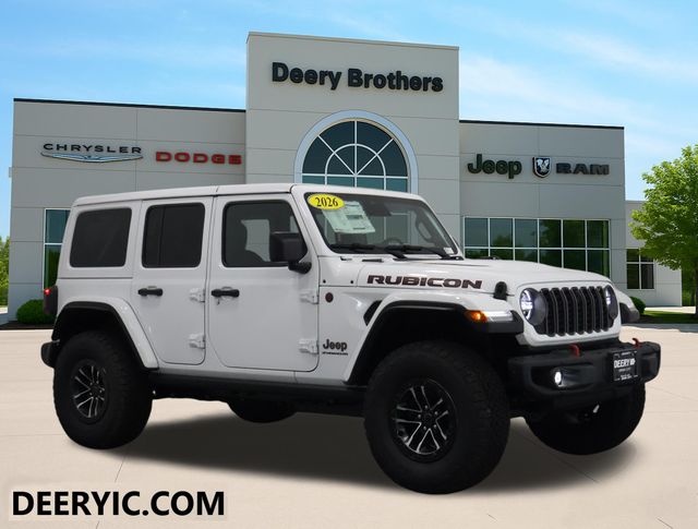 Bright White Clearcoat 2026 Jeep Wrangler SUV / Crossover Four-Wheel Drive 8-Speed Automatic