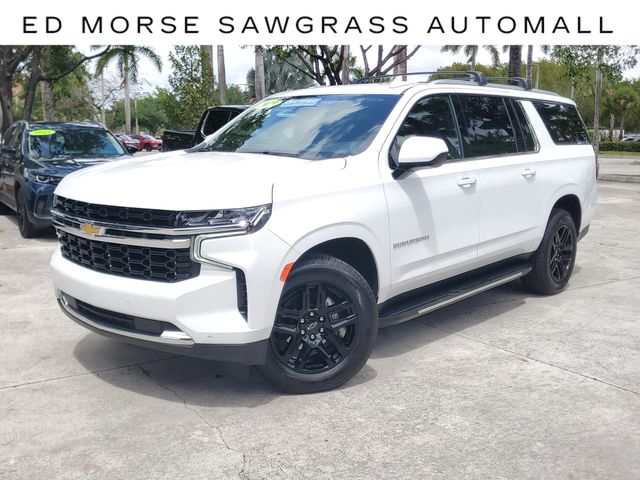 Summit White 2023 Chevrolet Suburban LS RWD SUV / Crossover 4X2