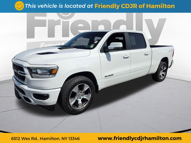 Bright White Clearcoat 2023 RAM 1500 Pickup Truck Four-Wheel Drive 8-Speed Automatic