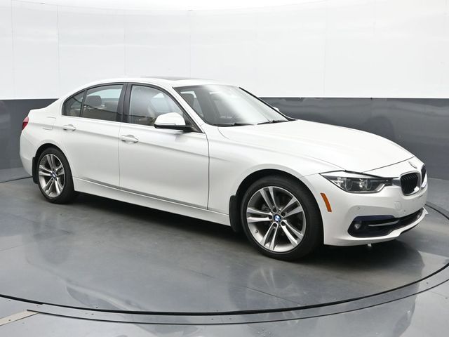 Alpine White 2017 BMW 3 Series Sedan Rear-Wheel Drive 8-Speed Automatic