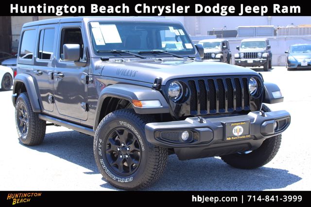Crystal Metallic 2022 Jeep Wrangler SUV / Crossover Four-Wheel Drive 6-Speed Manual
