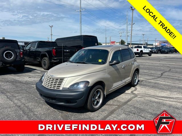 White (Linen Gold Pearl Metallic) 2005 Chrysler PT Cruiser Wagon Front-Wheel Drive 4-Speed Automatic