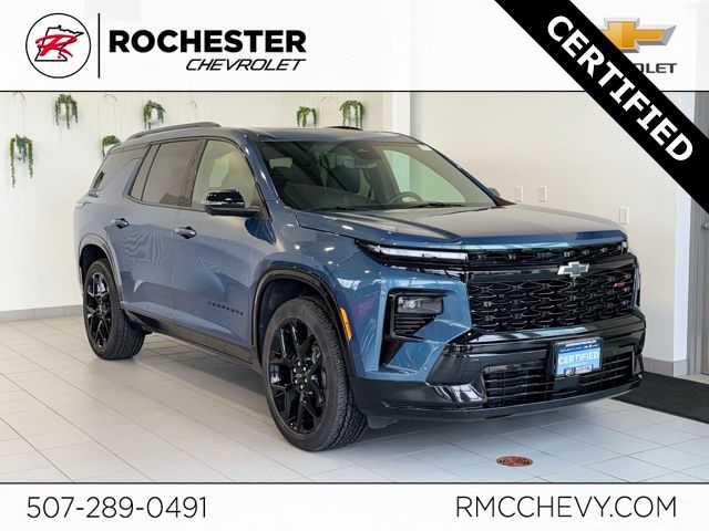 Lakeshore Blue 2024 Chevrolet Traverse RS AWD SUV / Crossover Four-Wheel Drive 8-Speed Automatic