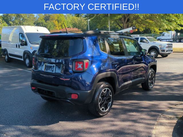 Used 2017 Blue Jeep Trailhawk image 5