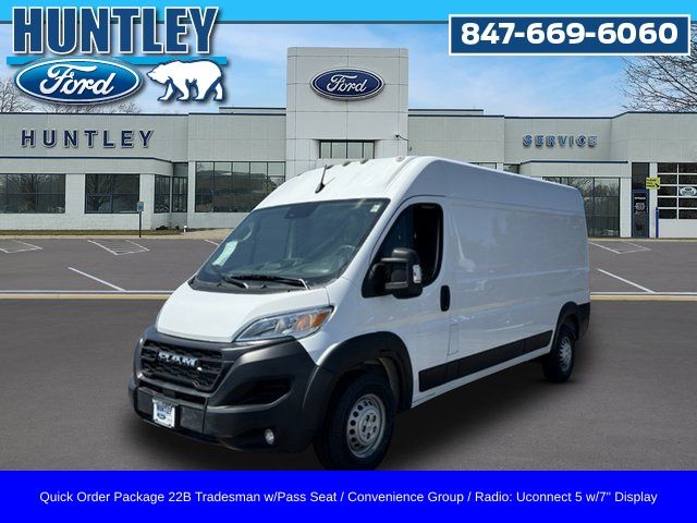 Bright White Clearcoat 2024 RAM ProMaster Van  9-Speed Automatic