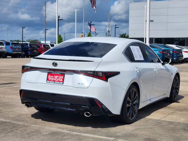 2024 Lexus IS 350 F SPORT White at Westside Lexus