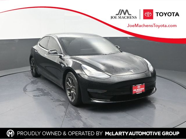 Solid Black 2019 Tesla Model 3 Sedan All-Wheel Drive 1-Speed Automatic