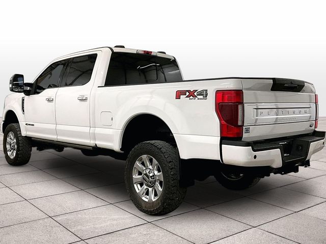 2020 Ford F-250SD Platinum White at Luther Ford