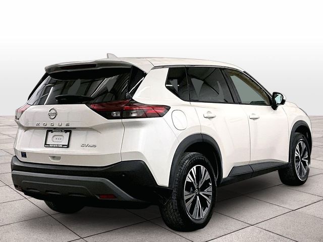 2021 Nissan Rogue SV White at Bob Ruth Ford