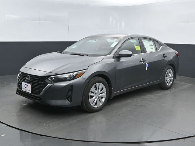 Gray (Gun Metallic) 2025 Nissan Sentra Sedan Front-Wheel Drive Continuously Variable Transmission