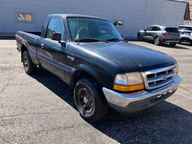 Black 1999 Ford Ranger Pickup Truck 4-Speed Automatic Overdrive