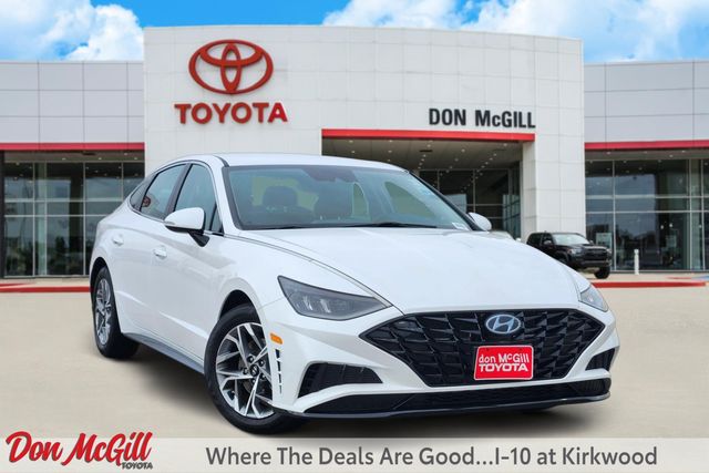 2023 Hyundai Sonata SEL White at Joe Myers Mazda Kia
