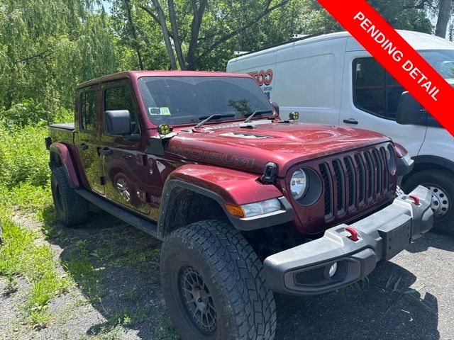 Snazzberry Pearlcoat 2021 Jeep Gladiator Pickup Truck Four-Wheel Drive 8-Speed Automatic