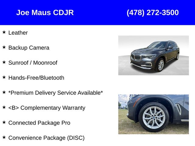 used 2021 BMW X5 car, priced at $34,911