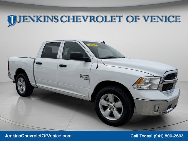 Bright White Clearcoat 2023 RAM 1500 Pickup Truck Four-Wheel Drive 8-Speed Automatic