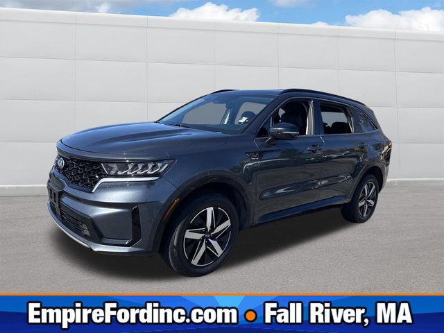 Gravity Gray 2021 Kia Sorento EX AWD SUV / Crossover All-Wheel Drive 8-Speed Dual Clutch