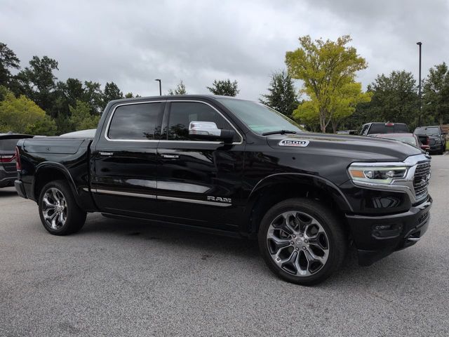 Diamond Black Crystal Pearlcoat 2020 RAM 1500 Pickup Truck Four-Wheel Drive 8-Speed Automatic