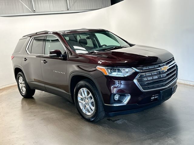2021 Chevrolet Traverse LT Red at Klick Lewis Buick Chevrolet