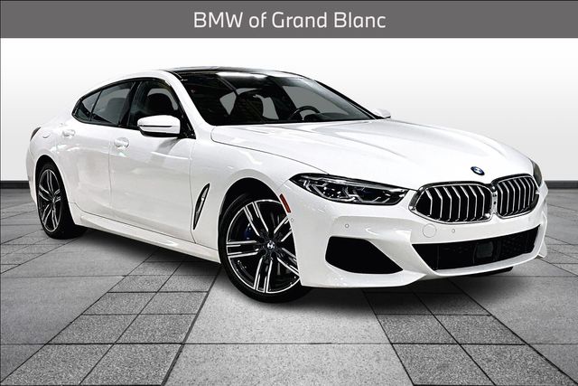 Alpine White 2022 BMW 8 Series 840i xDrive Gran Coupe AWD Coupe All-Wheel Drive 8-Speed Automatic