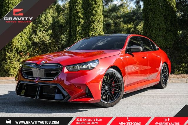 Vegas Red Metallic 2025 BMW M5 Sedan All-Wheel Drive 8-Speed Automatic