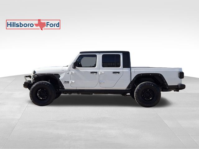 2020 Bright White Clearcoat Jeep Gladiator Sport 4X4 Truck