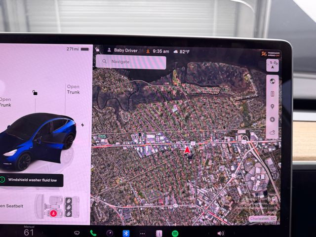 2022 Deep Blue Metallic Tesla Model Y Long Range AWD SUV