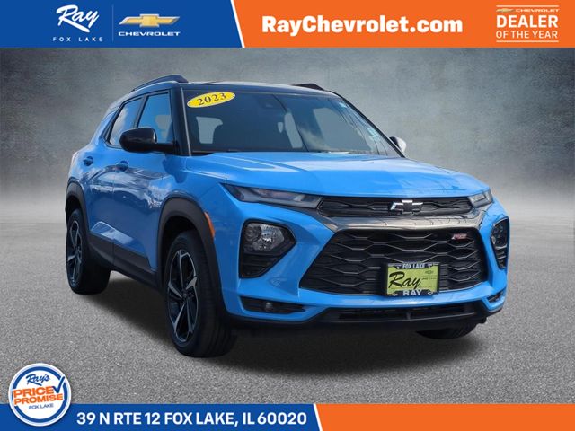 Blue 2023 Chevrolet Trailblazer RS FWD SUV / Crossover Front-Wheel Drive Continuously Variable Transmission