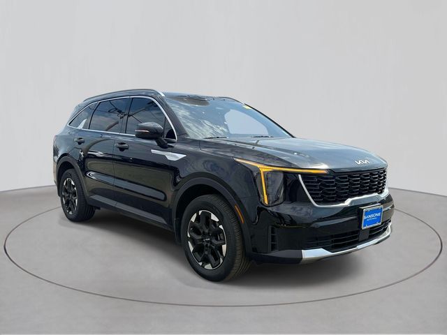 Ebony Black 2025 Kia Sorento S AWD SUV / Crossover All-Wheel Drive 8-Speed Automatic