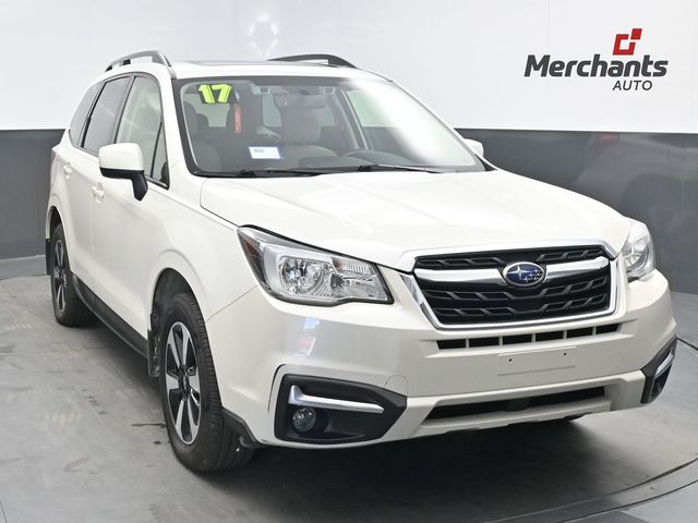 Crystal White Pearl 2017 Subaru Forester SUV / Crossover All-Wheel Drive Continuously Variable Transmission