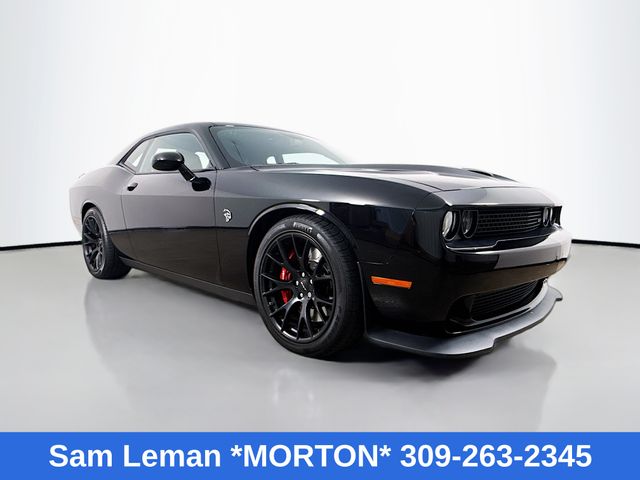 Pitch Black Clearcoat 2015 Dodge Challenger SRT Hellcat RWD Coupe Rear-Wheel Drive 8-Speed Automatic