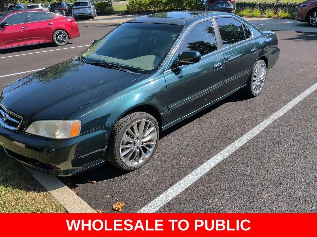 Dark Emerald Pearl 2000 Acura TL Sedan Front-Wheel Drive 5-Speed Automatic