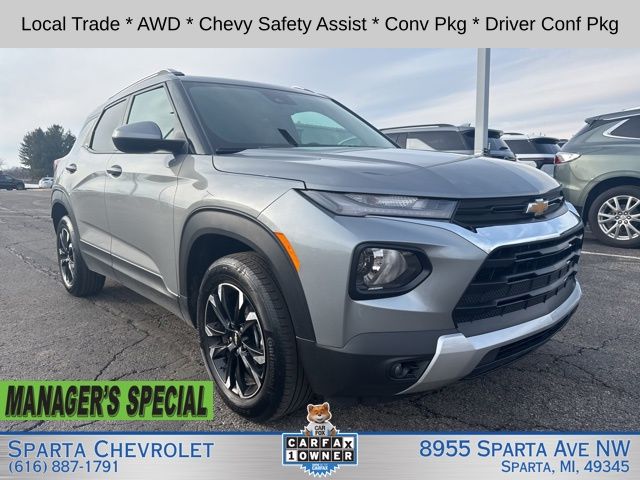 Sterling Gray Metallic 2023 Chevrolet Trailblazer LT AWD SUV / Crossover Four-Wheel Drive 9-Speed Automatic
