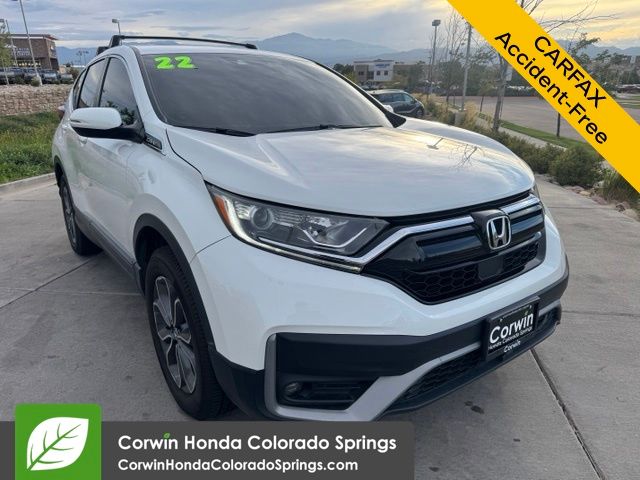 Platinum White Pearl 2022 Honda CR-V SUV / Crossover All-Wheel Drive Continuously Variable Transmission