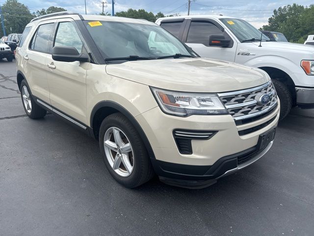 Gray (Platinum) 2018 Ford Explorer XLT SUV / Crossover Front-Wheel Drive 6-Speed Automatic