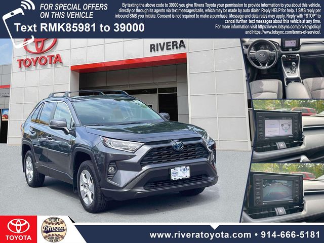 Magnetic Gray Metallic 2021 Toyota RAV4 Hybrid SUV / Crossover All-Wheel Drive Continuously Variable Transmission
