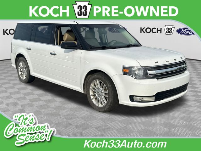 Oxford White 2018 Ford Flex SEL AWD SUV / Crossover All-Wheel Drive 6-Speed Automatic