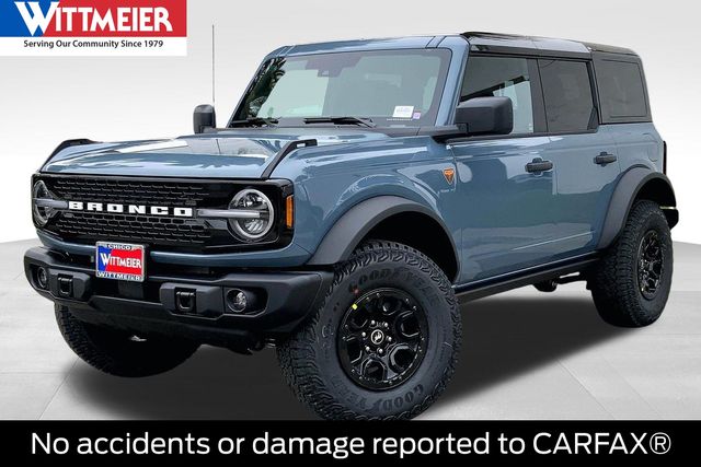 Blue (Azure Gray Metallic) 2025 Ford Bronco Badlands 4-Door 4WD SUV / Crossover Four-Wheel Drive Automatic