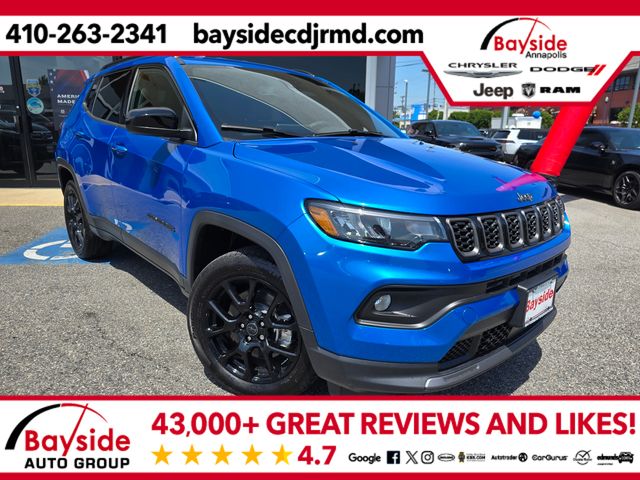 Hydro Blue Pearlcoat 2026 Jeep Compass SUV / Crossover Four-Wheel Drive 8-Speed Automatic
