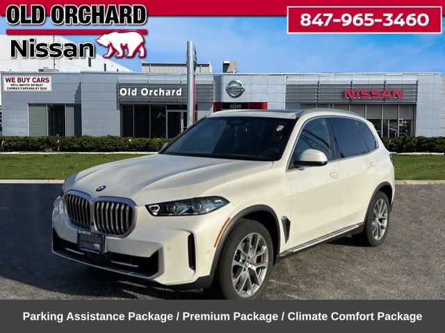 White 2025 BMW X5 xDrive40i AWD SUV / Crossover All-Wheel Drive 8-Speed Automatic