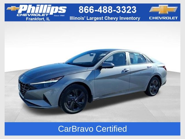 Fluid Metal 2023 Hyundai Elantra SEL FWD Sedan Front-Wheel Drive Continuously Variable Transmission