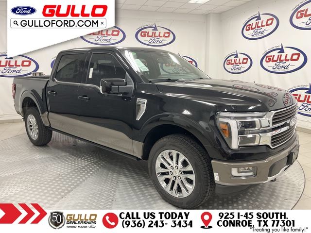 Black Metallic 2026 Ford F-150 Pickup Truck Four-Wheel Drive Automatic