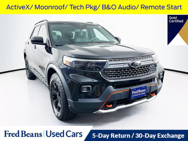 Agate Black Metallic 2023 Ford Explorer SUV / Crossover All-Wheel Drive Automatic